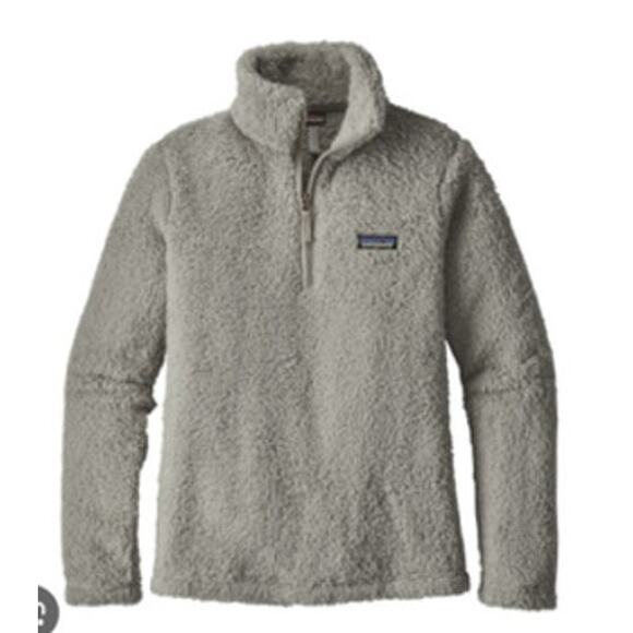 Patagonia Los Gatos Women's 1/4 Zip Pullover Medium Drifter Grey - Picture 1 of 9